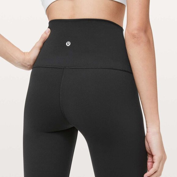 Lululemon Wunder Under High-Rise 7/8 Tight *Full-On Luon 25" Black size 4 - Picture 5 of 8